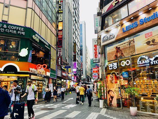 Myeong-dong Einkaufsdistrikt